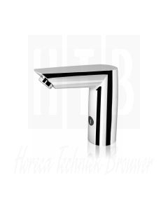 DMP INFRAROODKRAAN GREEN BT (BATTERIJ) - AFWERKING : VERCHROOMD KRO-054, LKR-4003-000