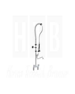 LINUM DUBBELGATS VOORSPOELDOUCHE DRAAIKNOPPEN - INCLUSIEF KWARTSLAG TUSSENKRAAN, LKF‑2231‑000