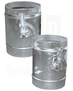 Aluminium afsluitklep 250mm, 7216.1115
