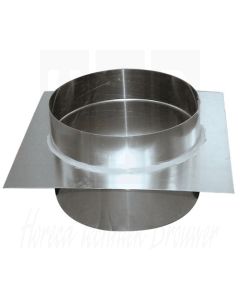 Aluminium dakdoorvoer voor 200mm buis, 7221.0045