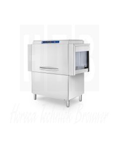 Kompakte doorschuiver Elframo ETS16, 400 Volt 50HZ, 21KW.