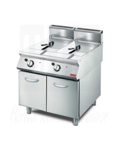 Gastro M 700 Aardgas friteuse 2x 13ltr 70/80 FRG, GL932