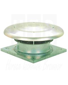 S en P axiale dakventilator met horizontale uitblaas,  230 Volt 50HZ, 1400 toeren, 1930M3/H, HCTB/4-315-B, 5113500200