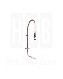 ENCORE EENGATS VOORSPOELDOUCHE TAFELMODEL - MET FLEXIBELS - EXCL. TUSSENKRAAN K50-1100BR
