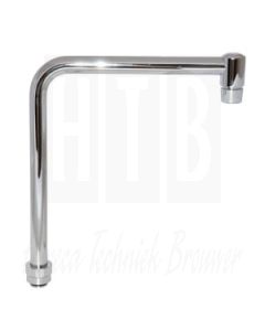 ENCORE, bent riser spout, 8", uitloop 203,2mm, KN11-X803