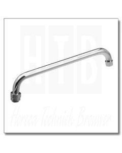 ENCORE, 14" S/S tubular swing, uitloop 350mm, KS11-12-X014