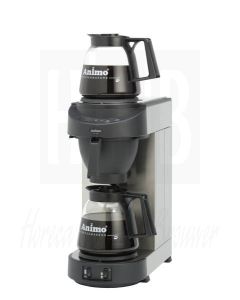 ANIMO KOFFIEMACHINE M200, ZWART, VASTE WATERAANSLUITING, 230 Volt 50HZ 2250 WATT, 9010552