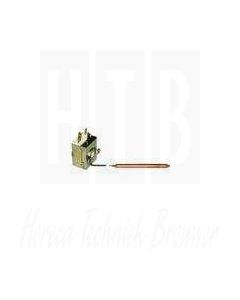 Thermostaat t.max. 85°C instelbereik 0°-90°C 1-polig 1CO 16A voeler Ø6,5mm voeler L=95mm, 236043