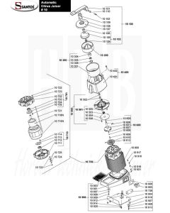 SANTOS RVS COVER VOOR CITRUSPERS, 10107