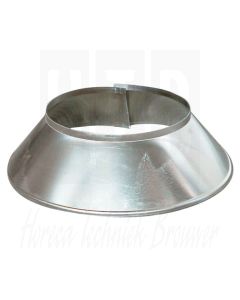 Aluminium stormkraag rond 200mm, 7216.0340