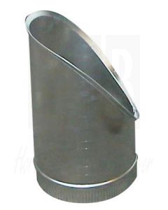 Aluminium T-stuk 45°, 450mm, 7215.0085